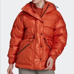 Adidas Stella McCartney Mid Length Puffer Jacket Sz XL NWT